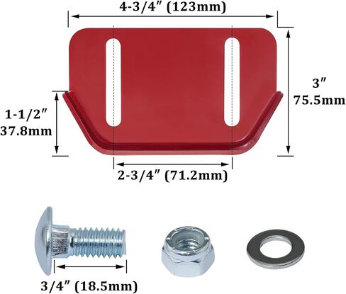 CheeMuii 784-5580 784-5580-0637 Skid Shoe Set 2 Pack Snow Thrower Slide Plate Shoes for Cub Cadet MTD Troy Bilt Storm Snow Boss 524 826 Snowthrower Snowblower in Saudi Arabia