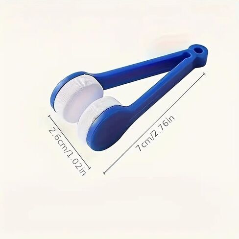 Mini Sun Glasses Eyeglass Microfiber Spectacles Cleaner Soft Brush Cleaning Tool Mini Microfiber Glasses Eyeglasses Cleaner Cleaning Clip,Scratch-Free Lens Cleaner for Glasses & Sunglasses,5Pcs in Saudi Arabia