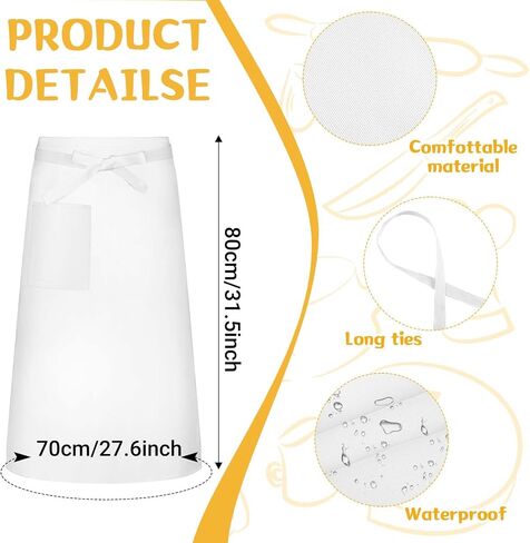 4 Pcs Halloween Mouse Chef Costume Set Inclued Chef Jacket,Tail Hat,Apron and Spoon for Men Women Cosplay Party in Saudi Arabia