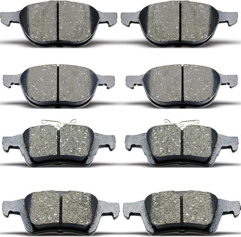 D1563 D1564 Front Rear Ceramic Brake Pads Set Fit For 2013-2018 Ford C-MAX,For 2018-2022 Ecosport, For 2012-2018 Focus, For 2013-2019 Escape in Saudi Arabia