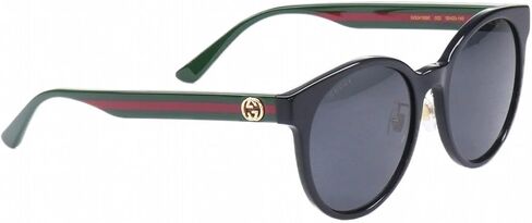 Gucci Grey Round Ladies Sunglasses GG0416SK 002 55 in Saudi Arabia
