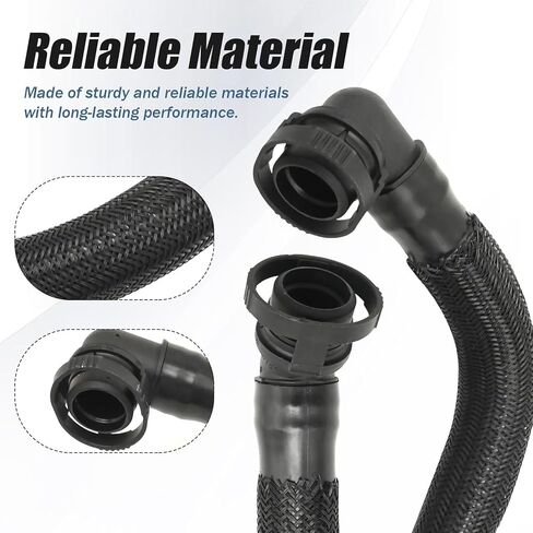 MDEOOSKY 11157605186 Crankcase Vent Hoses, Replacement for Mini R55 R56 R57 R58 R59 2005-2012, Replaces No. # 11157565449 V202943 WG1967563 in Saudi Arabia