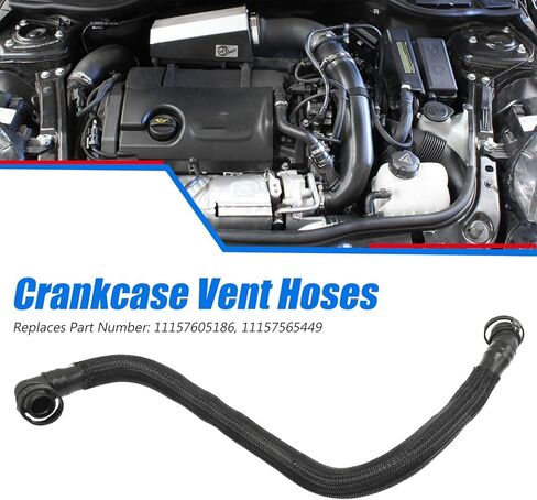 MDEOOSKY 11157605186 Crankcase Vent Hoses, Replacement for Mini R55 R56 R57 R58 R59 2005-2012, Replaces No. # 11157565449 V202943 WG1967563 in Saudi Arabia