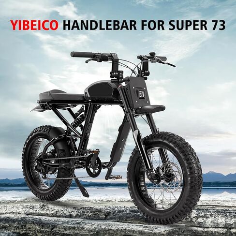 Handlebar for Super 73 ZX/S2/S1/RX/Adventure Series, Aluminum 22mm Handlebars, Durable Handle bar Replacement, E-bike Accessories for Super73 in Saudi Arabia