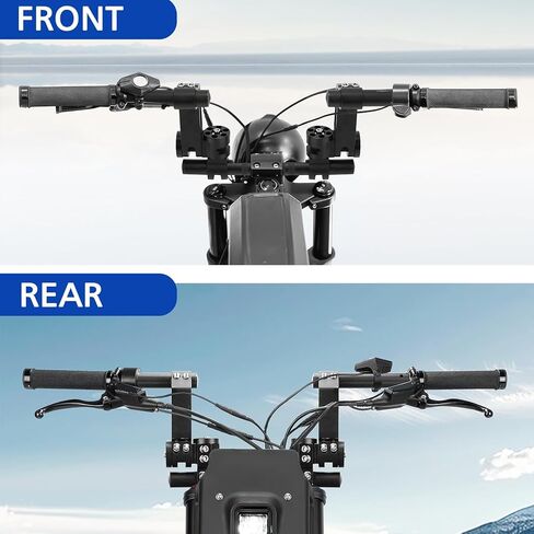 Handlebar for Super 73 ZX/S2/S1/RX/Adventure Series, Aluminum 22mm Handlebars, Durable Handle bar Replacement, E-bike Accessories for Super73 in Saudi Arabia