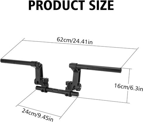Handlebar for Super 73 ZX/S2/S1/RX/Adventure Series, Aluminum 22mm Handlebars, Durable Handle bar Replacement, E-bike Accessories for Super73 in Saudi Arabia