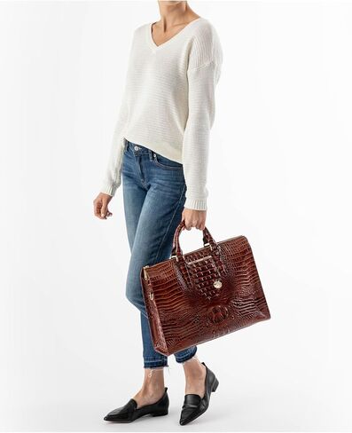 BRAHMIN Business Tote - Anchor Melbourne in Saudi Arabia