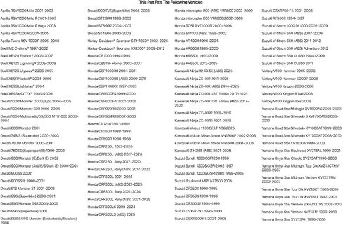 Tusk Fork Seals For HONDA CRF300L 2021-2022 in Saudi Arabia