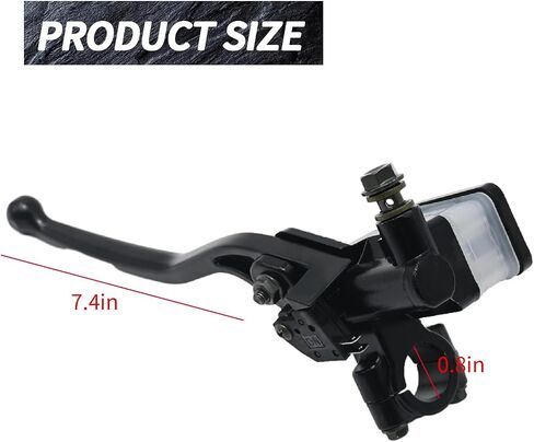 Front Brake Master Cylinder Replacement for Honda ATC200X 1983-1985 ATC250R 1981-1984 Replaces 45500-965-013 45500-961-023 in Saudi Arabia