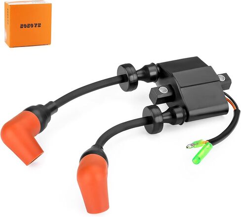 Ignition coil for Yamaha Outboard F6 F8 F9.9 T8 T9.9 C25 1996-2017 680-85570-02-00 in Saudi Arabia