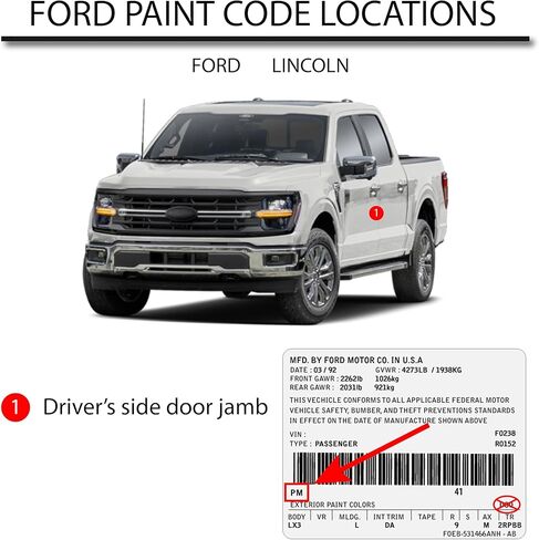 Automotive Paint for Ford 5H, Medium Brown Poly, 11oz Aerosol in Saudi Arabia