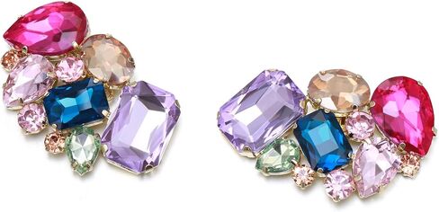 Flyonce Shoe Clips Sparkly Rhinestone Crystal Decarative Shoe Clips for Women Dress Shoes Jewelry Accessories for Pumps Flats in Saudi Arabia