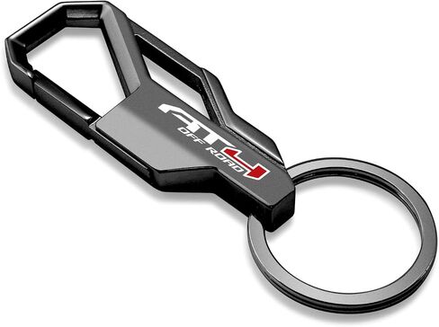 for GMC AT4 Carabiner-style Snap Hook Metal Key Chain Keychain, Only Official Licensed in Saudi Arabia