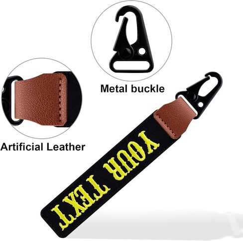 Custom Keychains - Personalized Car Key Chain with Name, Cute Key Tag & Key Charm for Backpack, Car, Motorcycle, Luggage, Wallet – Gifts for Women and Men in Saudi Arabia