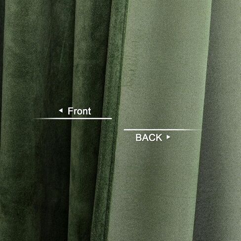 Benedeco Camel Velvet Curtains for Bedroom Window with Pom Pom, Super Soft Luxury Drapes, Room Darkening Thermal Insulated Rod Pocket Curtain for Living Room, W52 by L90 inches, 2 Panels in Saudi Arabia