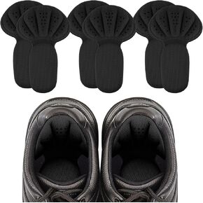 6PCS Back of Heel Cushion Pads, Adhesive Mesh Heel Grips Inserts Shoe Size Reducer Heels Guards Liners Heels Protectors Pads Loose Shoes Too Big for Shoes Women Men in Saudi Arabia