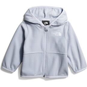 سترة بغطاء رأس جلاسير بسحاب كامل للأطفال من THE NORTH FACE، كاكي ستون، 7 in Saudi Arabia