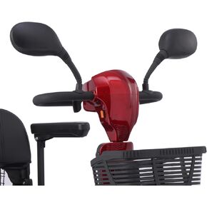 Rear View Mirror Pair for MS20&MS20 PRO Mobility Scooters, Also Fits Models Featuring Screw Holes on the Tiller in Saudi Arabia