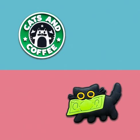 Cat Dog Turtle Penguin Panda Farm Animals Shoe Charms Fit for Croc Clog Sandals Decoration in Kuwait