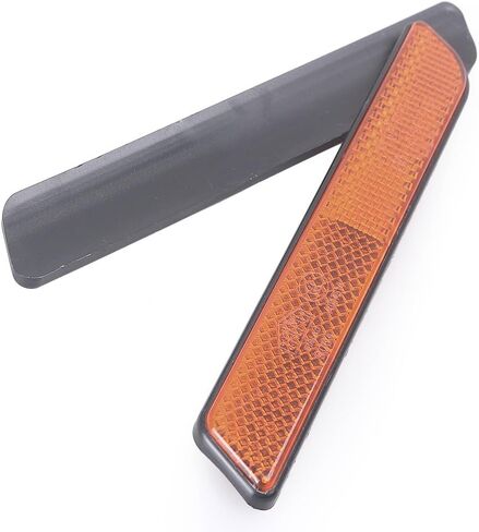 GZYF Motorcycle Side Reflector Compatible with for Harley, Pair Front Fork Leg Reflectors Side Visibility for Harley All Lower Legs Slider/for Softail/for Sportster, Orange in Saudi Arabia