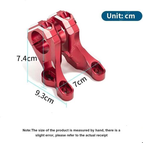 قوس المقود الأمامي لـ Surron Light Bee X/S/X160/X260 Dirtbike على الطرق الوعرة دراجة نارية تعديل سبائك الألومنيوم المقود صنبور قوس (أزرق) in Kuwait