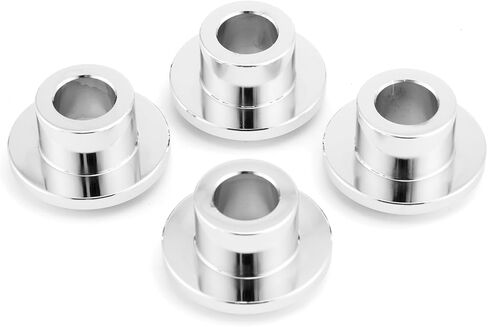 Mofun CNC Handlebar Riser Bushings Solid Billet Aluminum Compatible with Harley Touring Street Glide Electra Glide Road Glide Road King 1983-2025, Fit Softail Slim Low Rider 2018-2025 Chrome in Saudi Arabia