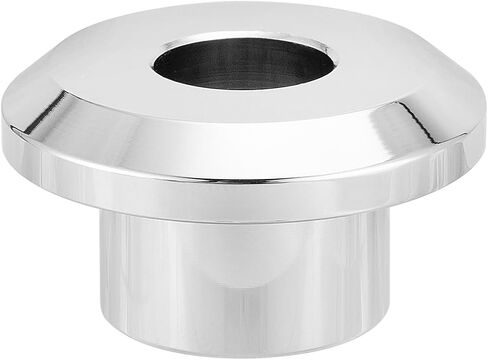 Mofun CNC Handlebar Riser Bushings Solid Billet Aluminum Compatible with Harley Touring Street Glide Electra Glide Road Glide Road King 1983-2025, Fit Softail Slim Low Rider 2018-2025 Chrome in Saudi Arabia
