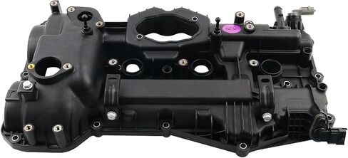 Left Valve Cover Compatible with 2015-2017 Hyundai Azera 3.3L/2013-2018 Hyundai Santa FE 3.3L/2013-2019 Hyundai Santa FE XL 3.3L/2015-2018 Kia Sedona 3.3L/2014-2018 Kia Sorento 3.3L Replace 224103CGC3 in Saudi Arabia