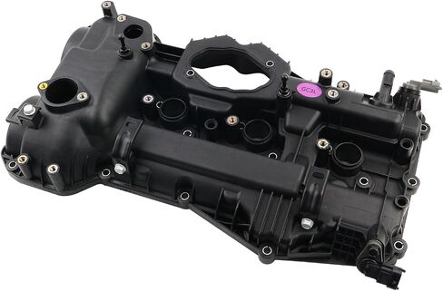 Left Valve Cover Compatible with 2015-2017 Hyundai Azera 3.3L/2013-2018 Hyundai Santa FE 3.3L/2013-2019 Hyundai Santa FE XL 3.3L/2015-2018 Kia Sedona 3.3L/2014-2018 Kia Sorento 3.3L Replace 224103CGC3 in Saudi Arabia