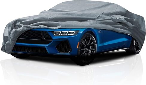 USCarCover Lightweight Custom fit Car Cover for Ford Mustang 2024-2026 Durable Dustproof Full Coverage Windproof with Mirror Pockets in Saudi Arabia