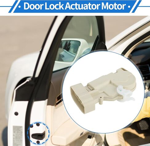 محرك المُشغل الإلكتروني لقفل الباب الكهربائي لسيارة Toyota Echo 2000-2005 لـ Scion XB 2004-2006 محرك مزلاج الباب الجانبي للسائق الأمامي الأيسر in Saudi Arabia