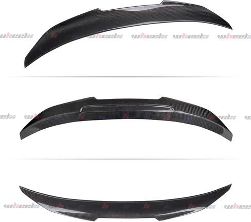 Real Carbon Fiber Rear Spoiler Compatible with 2019-2025 BMW G20 3 Series & G80 M3, PSM Style Duckbill Fits for 320i 320e 330i 330e 340i M340i, Trunk Exterior High Kick Tail Deck Lid Wing Lip in Saudi Arabia