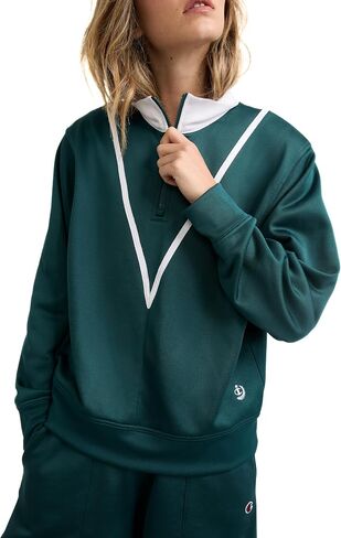 Champion Women's Yearbook 1/4 Zip Pullover in Saudi Arabia