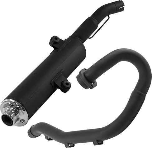 Caltric Exhaust Muffler with Exhaust Pipe Compatible with Suzuki Lt-Z400 Z Quadsport Z400 2003-2008 in Saudi Arabia