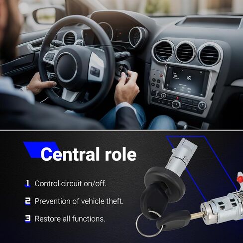 84668679 13590041 Ignition Lock Cylinder Switch & Door Handle & Tailgate Latch for 2014-2019 Chevy Silverado 1500 2500 3500 Suburban Tahoe Express, GMC Sierra Yukon Savana Replaces# 22855177 23476975 in Saudi Arabia