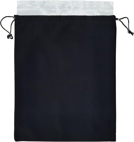 Blue Velvet Cremains Urn Bag for Human Ashes - For Use Inside the Urn - Size 12" X 16" (380 Cubic Inches Capacity) - Includes a Resealable PE Material Ashes Storage Bag (Blue, X-Large) in Kuwait
