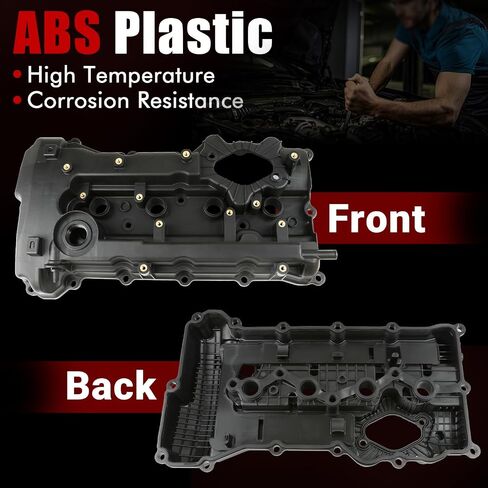 MITZONE Upgrade Valve Covers Compatible with Hyundai Tucson Santa Fe Sport Sonata Kia Sportage Optima Sorento 2011-2016 2.0T 2.0L 2.4L Replace 224002G670 in Saudi Arabia