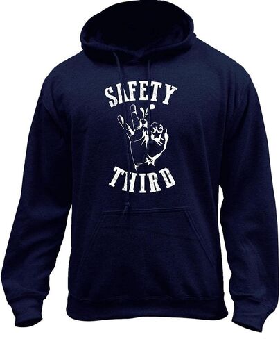 Original Safety Third Funny Pullover Hoodie in Saudi Arabia