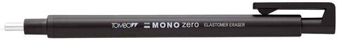 Tombow Eraser Mono, Zero Round, 23mm, Black in Saudi Arabia