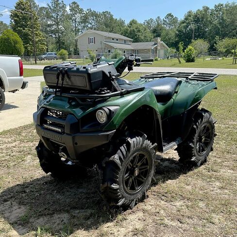 عجلات RockTrix RT103 مقاس 14 بوصة ATV 4x110 14x7 5+2 إزاحة، تتضمن صواميل M10x1.25، متوافقة مع Honda Kawasaki Yamaha Rubicon Rincon Brute Force Kodiak Grizzly Rhino IRS 4/110 UTV Rims (مجموعة من 4) in Kuwait