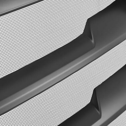 Front Grille Compatible with 2018-2024 Freightliner Cascadia Grill w/Bug Screen Matte Black in Saudi Arabia