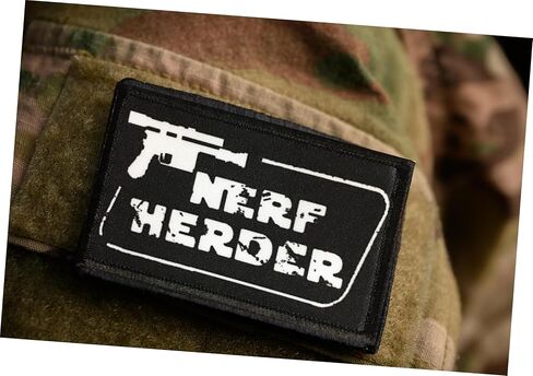 تيشيرتات ذات شعر أحمر - تصحيح معنويات Nerf Herder Star - بقع نجوم تكتيكية | سيحب هان سولو هذا على حامل الأطباق وحقائب الظهر والقبعات والمزيد | رقعة بخطاف وحلقة 2 × 3 in Saudi Arabia