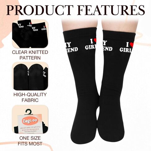 Funny Socks for Boyfriends - Birthday Gifts for Boyfriends - Novelty Christmas Gag Gift Ideas in Kuwait