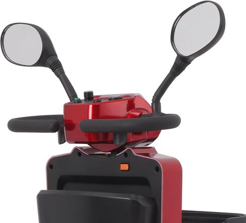 Rear View Mirror Pair for MS20&MS20 PRO Mobility Scooters, Also Fits Models Featuring Screw Holes on the Tiller in Saudi Arabia