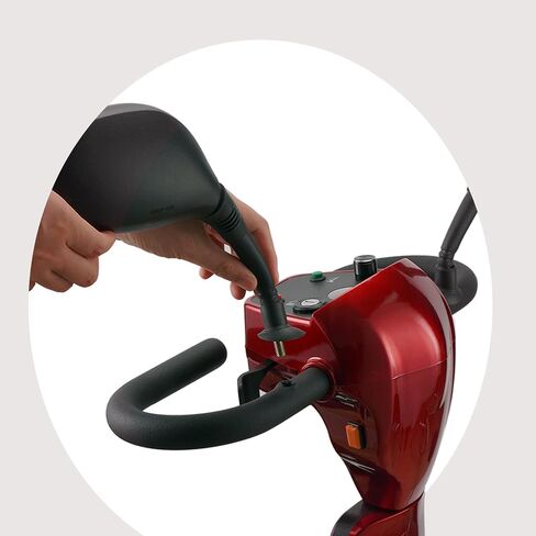 Rear View Mirror Pair for MS20&MS20 PRO Mobility Scooters, Also Fits Models Featuring Screw Holes on the Tiller in Saudi Arabia