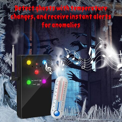 Ghost Hunting Equipment, Briidea Paranormal Equipment Tool with Enhanced Sensitivity and Temperature Deviation Detection, Taking You to Experience The Thrilling Ghost Research Activities and Seances in Kuwait