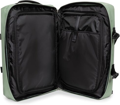 EASTPAK Travelpack – 42L Cabin-Size Duffel Backpack with Dual Compartments, 17" Laptop Sleeve, Vegan Design & Adjustable Straps, Tarp Khaki in Kuwait