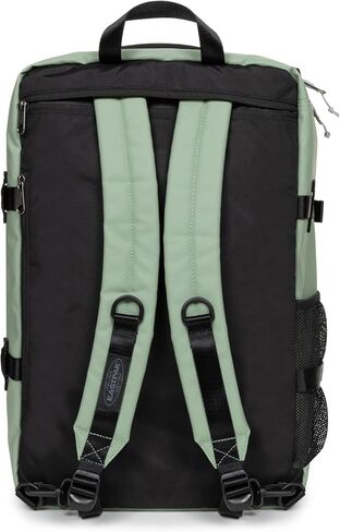 EASTPAK Travelpack – 42L Cabin-Size Duffel Backpack with Dual Compartments, 17" Laptop Sleeve, Vegan Design & Adjustable Straps, Tarp Khaki in Kuwait