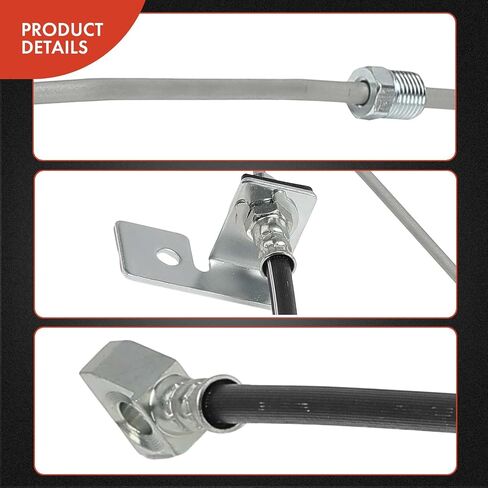خرطوم الفرامل الهيدروليكي A-Premium متوافق مع موديلات Ford مختارة - F-150 F150 2001-2004، F-250 F250 1997-1999، F-250 Super Duty 1999 in Saudi Arabia