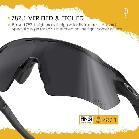 عدسات بديلة ANSI Z87.1 متوافقة مع نظارات Oakley Holbrook OO9102 الشمسية in Kuwait